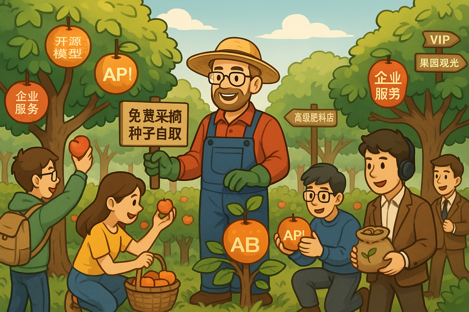 花几千万训练的大模型免费开源？图啥？